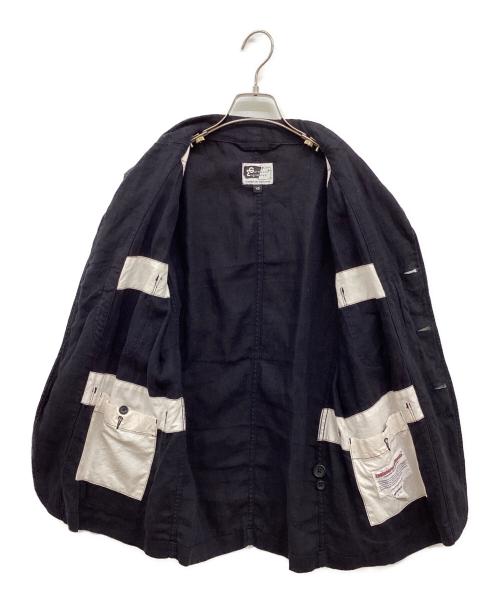 Engineered Garments（エンジニアド ガーメンツ）Engineered Garments (エンジニアド ガーメンツ) リネンベッドフォードジャケット/リネンジャケット/テーラードジャケット ネイビー サイズ:XSの古着・服飾アイテム