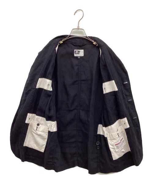 Engineered Garments（エンジニアドガーメンツ）Engineered Garments (エンジニアド ガーメンツ) リネンベッドフォードジャケット/リネンジャケット/テーラードジャケット ネイビー サイズ:XSの古着・服飾アイテム