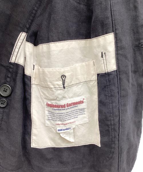 Engineered Garments（エンジニアドガーメンツ）Engineered Garments (エンジニアド ガーメンツ) リネンベッドフォードジャケット/リネンジャケット/テーラードジャケット ネイビー サイズ:XSの古着・服飾アイテム