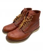 RED WINGレッドウィング）の古着「IRISH SETTER 6' ROUND-TOE/8166/ワークブーツ/アイリッシュセッター/ブーツ」｜ブラウン