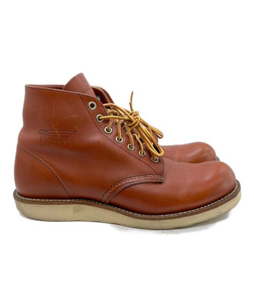 RED WING（レッドウィング）RED WING (レッドウィング) IRISH SETTER 6' ROUND-TOE/8166/ワークブーツ/アイリッシュセッター/ブーツ ブラウン サイズ:8 1/2Dの古着・服飾アイテム