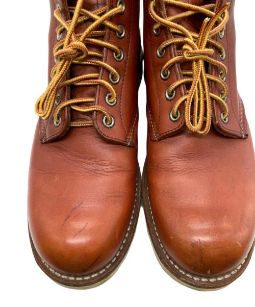RED WING（レッドウィング）RED WING (レッドウィング) IRISH SETTER 6' ROUND-TOE/8166/ワークブーツ/アイリッシュセッター/ブーツ ブラウン サイズ:8 1/2Dの古着・服飾アイテム