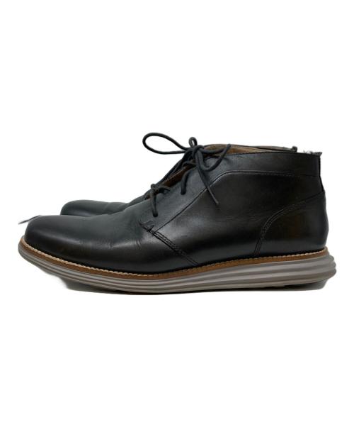 COLE HAAN（コールハーン）COLE HAAN (コールハーン) チャッカーブーツ ブラック サイズ:81/2の古着・服飾アイテム