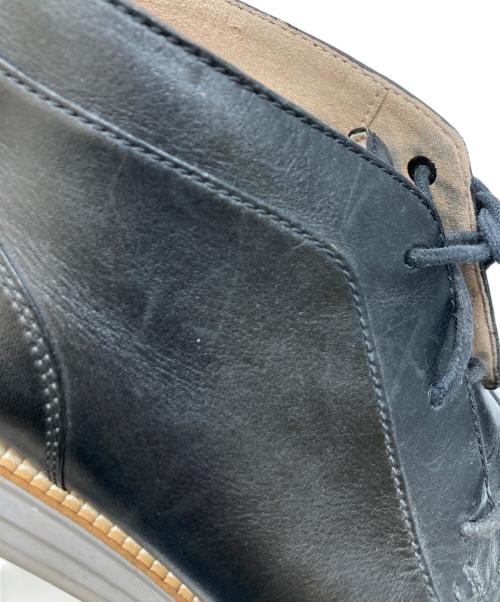 COLE HAAN（コールハーン）COLE HAAN (コールハーン) チャッカーブーツ ブラック サイズ:81/2の古着・服飾アイテム