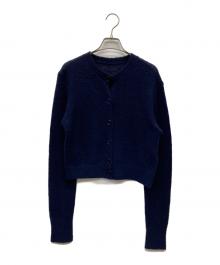Gypsohila（ジプソフィア）の古着「Soft Cardigan」｜ネイビー