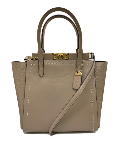COACH（コーチ）COACH (コーチ) トループ 2WAYバッグ ベージュの古着・服飾アイテム