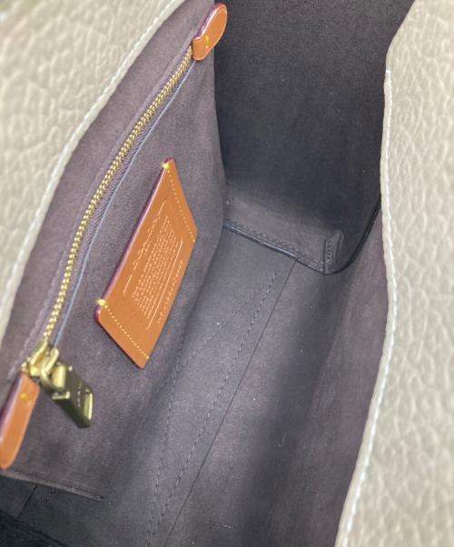 COACH（コーチ）COACH (コーチ) トループ 2WAYバッグ ベージュの古着・服飾アイテム