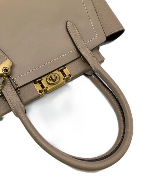 COACH（コーチ）COACH (コーチ) トループ 2WAYバッグ ベージュの古着・服飾アイテム