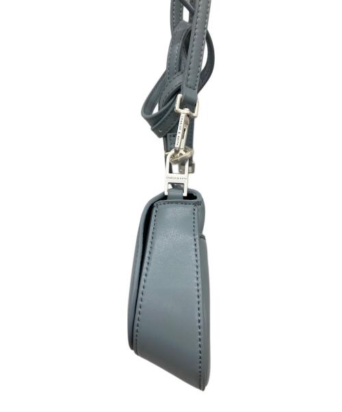 CHARLES & KEITH（チャールズアンドキース）CHARLES & KEITH (チャールズ＆キース) 2WAYショルダーバッグ ブルーの古着・服飾アイテム