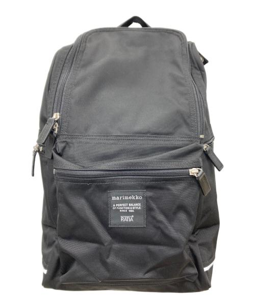 marimekko（マリメッコ）marimekko (マリメッコ) BUDDY リュック ブラックの古着・服飾アイテム
