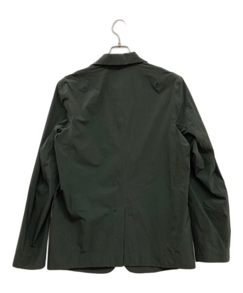 ATTACHMENT（アタッチメント）ATTACHMENT (アタッチメント) ナイロンストレッチジャケット/テーラードジャケット/ナイロンジャケット オリーブ サイズ:4の古着・服飾アイテム