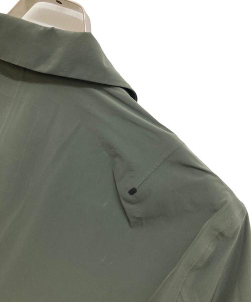 ATTACHMENT（アタッチメント）ATTACHMENT (アタッチメント) ナイロンストレッチジャケット/テーラードジャケット/ナイロンジャケット オリーブ サイズ:4の古着・服飾アイテム