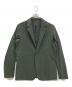 ATTACHMENT（アタッチメント）の古着「ナイロンストレッチジャケット/テーラードジャケット/ナイロンジャケット」｜オリーブ