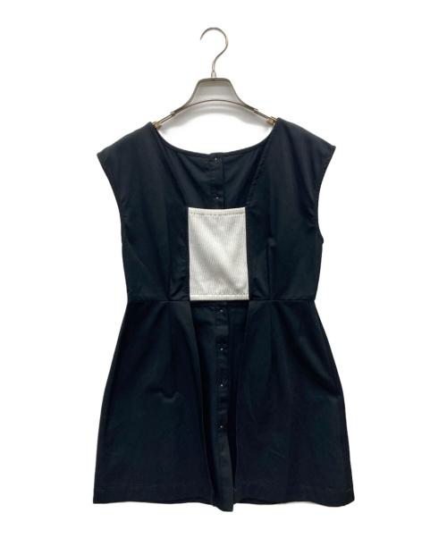 AMAIL（アマイル）AMAIL (アマイル) バックオープンブラウス ブラック サイズ:FREE 未使用品の古着・服飾アイテム