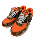 NIKEナイキ）の古着「AIR MAX 90 SP ORANGE DUCK CAMO total orange/black」｜オレンジ