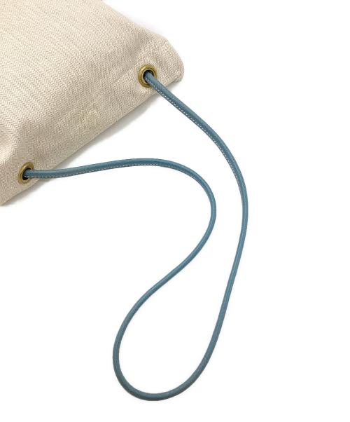 HERMES（エルメス）HERMES (エルメス) アリーヌPM セミショルダーバッグ アイボリーの古着・服飾アイテム