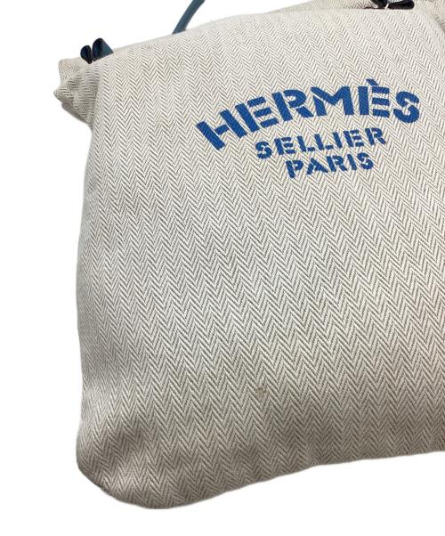 HERMES（エルメス）HERMES (エルメス) アリーヌPM セミショルダーバッグ アイボリーの古着・服飾アイテム