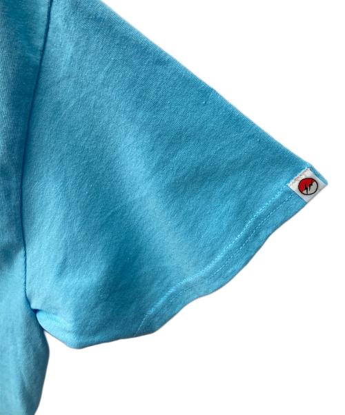 THUNDERBOLT PROJECT（サンダーボルトプロジェクト）THUNDERBOLT PROJECT (サンダーボルトプロジェクト) pokemon (ポケモン) コラボTシャツ/ポケモン/ポッチャマ ブルー サイズ:Lの古着・服飾アイテム