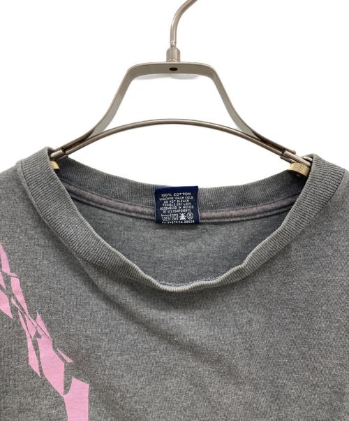 stussy（ステューシー）stussy (ステューシー) NEXUS7 (ネクサスセブン) 90sコラボプリントTシャツ/フェードTシャツ紺タグ/シングルステッチ グレー サイズ:SIZE Lの古着・服飾アイテム