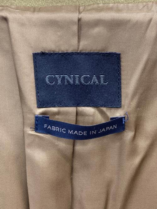 Cynical（シニカル）Cynical (シニカル) ワイドチェスターコート グリーン サイズ:02 未使用品の古着・服飾アイテム
