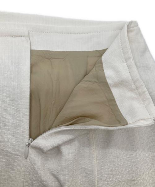 LE CIEL BLEU（ルシェルブルー）LE CIEL BLEU (ルシェルブルー) Apron Maxi Dress ホワイト サイズ:36の古着・服飾アイテム