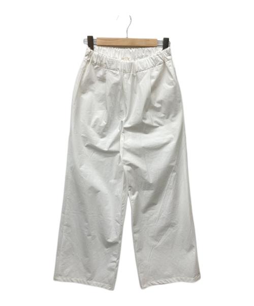DEUXIEME CLASSE（ドゥーズィエム クラス）Deuxieme Classe (ドゥーズィエム クラス) 2024年モデル/Felicity パンツ/ワイドパンツ ホワイト サイズ:36の古着・服飾アイテム