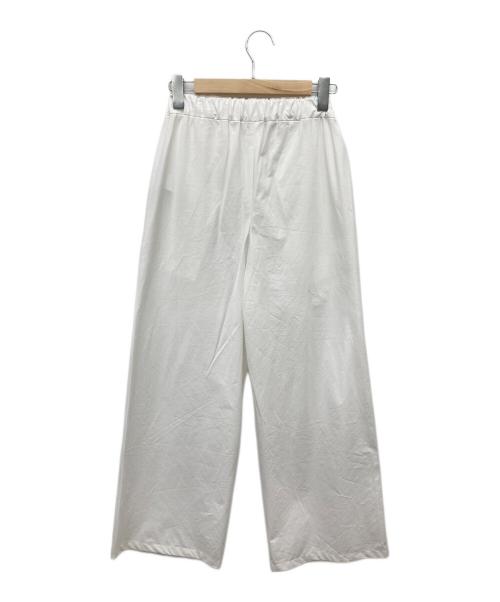 DEUXIEME CLASSE（ドゥーズィエム クラス）Deuxieme Classe (ドゥーズィエム クラス) 2024年モデル/Felicity パンツ/ワイドパンツ ホワイト サイズ:36の古着・服飾アイテム