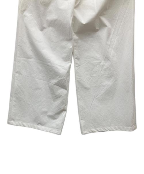 DEUXIEME CLASSE（ドゥーズィエム クラス）Deuxieme Classe (ドゥーズィエム クラス) 2024年モデル/Felicity パンツ/ワイドパンツ ホワイト サイズ:36の古着・服飾アイテム