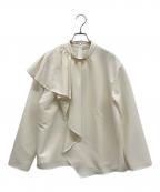 ADOREアドーア）の古着「ハイツイストレイヤードブラウス/5313210110」｜アイボリー