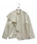 ADORE（アドーア）の古着「ハイツイストレイヤードブラウス/5313210110」｜アイボリー