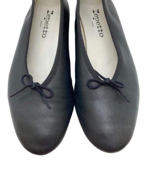 repetto（レペット）Repetto (レペット) フラットシューズ/バレエシューズ ブラック サイズ:38の古着・服飾アイテム