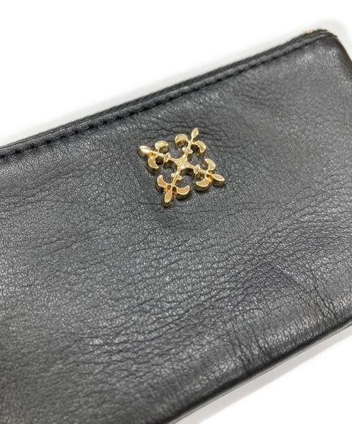 russet（ラシット）russet (ラシット) カラビナ付き ソフトレザーマルチケース ブラックの古着・服飾アイテム