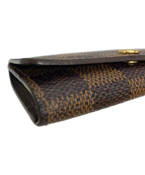 LOUIS VUITTON（ルイ ヴィトン）LOUIS VUITTON (ルイ ヴィトン) ダミエ/ミュルティクレ4/カードケース ブラウンの古着・服飾アイテム