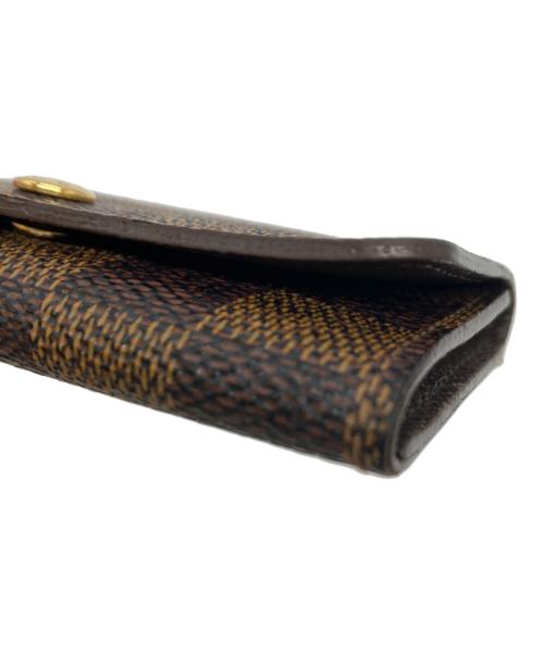 LOUIS VUITTON（ルイ ヴィトン）LOUIS VUITTON (ルイ ヴィトン) ダミエ/ミュルティクレ4/カードケース ブラウンの古着・服飾アイテム