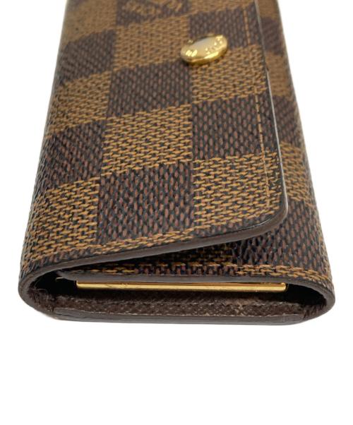 LOUIS VUITTON（ルイ ヴィトン）LOUIS VUITTON (ルイ ヴィトン) ダミエ/ミュルティクレ4/カードケース ブラウンの古着・服飾アイテム