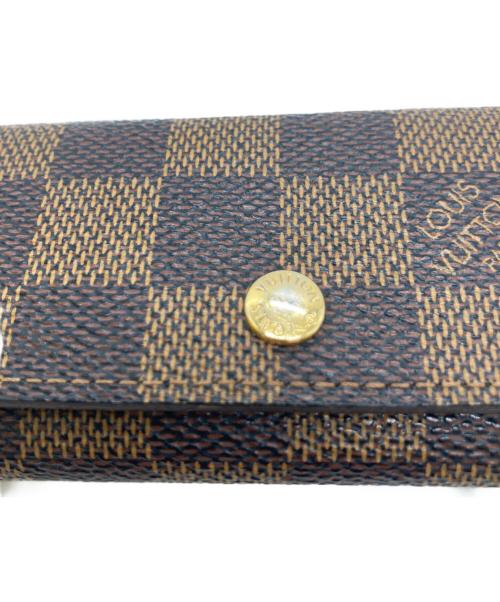 LOUIS VUITTON（ルイ ヴィトン）LOUIS VUITTON (ルイ ヴィトン) ダミエ/ミュルティクレ4/カードケース ブラウンの古着・服飾アイテム