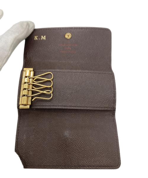 LOUIS VUITTON（ルイ ヴィトン）LOUIS VUITTON (ルイ ヴィトン) ダミエ/ミュルティクレ4/カードケース ブラウンの古着・服飾アイテム