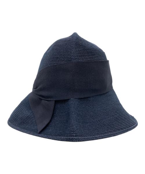 Athena NEW YORK（アシーナニューヨーク）Athena New York (アシーナニューヨーク) ペーパーハット ネイビーの古着・服飾アイテム