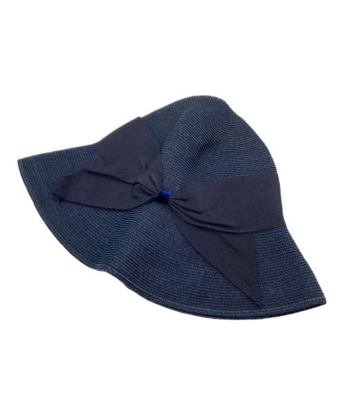 Athena NEW YORK（アシーナニューヨーク）Athena New York (アシーナニューヨーク) ペーパーハット ネイビーの古着・服飾アイテム