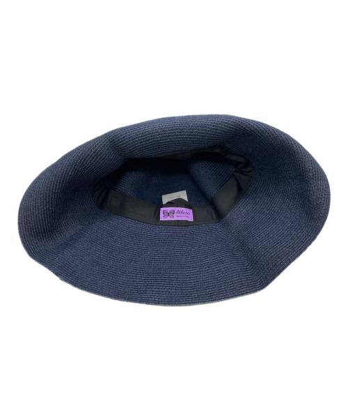 Athena NEW YORK（アシーナニューヨーク）Athena New York (アシーナニューヨーク) ペーパーハット ネイビーの古着・服飾アイテム