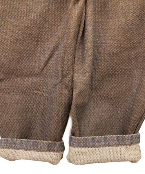 KAPITAL（キャピタル）KAPITAL (キャピタル) Kapital Century Denim No. 5 Tatami Pants/Century Denim /タタミパンツ/刺子パンツ/K1804LP177 ブラウン サイズ:Mの古着・服飾アイテム