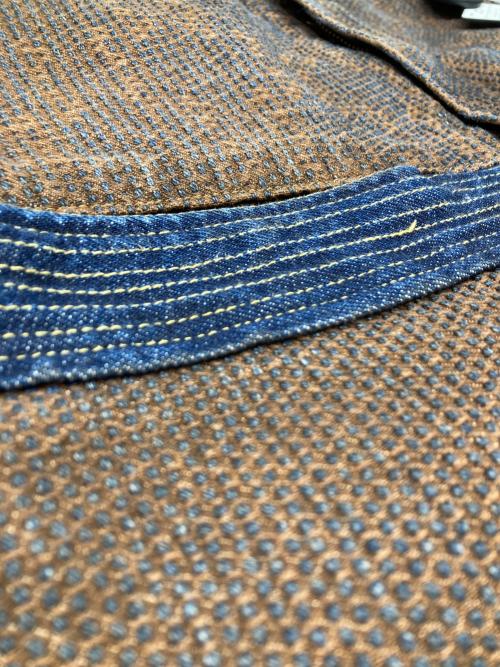 KAPITAL（キャピタル）KAPITAL (キャピタル) Kapital Century Denim No. 5 Tatami Pants/Century Denim /タタミパンツ/刺子パンツ/K1804LP177 ブラウン サイズ:Mの古着・服飾アイテム