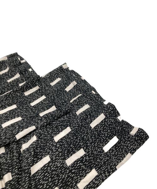 Henrik Vibskov（ヘンリック ヴィブスコフ）Henrik Vibskov (ヘンリック ヴィブスコフ) レインドロップカットソーワンピース ブラック×ホワイト サイズ:Sの古着・服飾アイテム