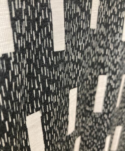 Henrik Vibskov（ヘンリック ヴィブスコフ）Henrik Vibskov (ヘンリック ヴィブスコフ) レインドロップカットソーワンピース ブラック×ホワイト サイズ:Sの古着・服飾アイテム