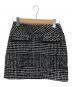 Her lip to（ハーリップトゥ）の古着「Hemingway Check Tweed Skirt」｜ブラック×ホワイト
