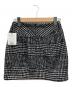 Her lip to (ハーリップトゥ) Hemingway Check Tweed Skirt ブラック×ホワイト サイズ:S 未使用品：7000円