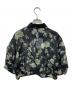 CLANE (クラネ) SHEER FLOWER SHORT SLEEVE SHIRTS/シｱｰフラワーショートｽﾘｰﾌﾞｼｬﾂ/18122-4222 グリーン×ブラック サイズ:1 未使用品：15000円