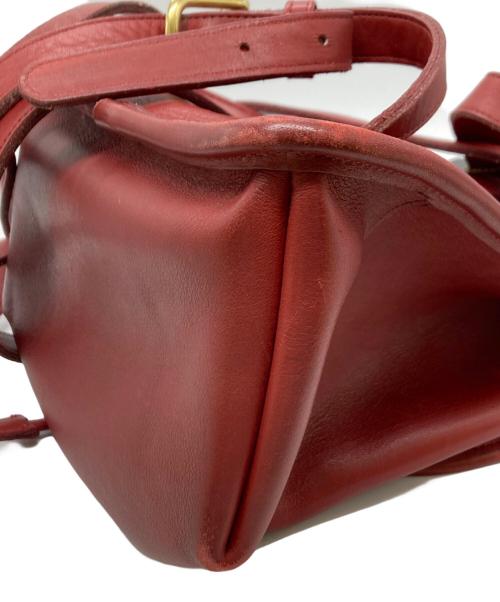 COACH（コーチ）COACH (コーチ) OLD COACH /レザーリュック/9960 レッドの古着・服飾アイテム