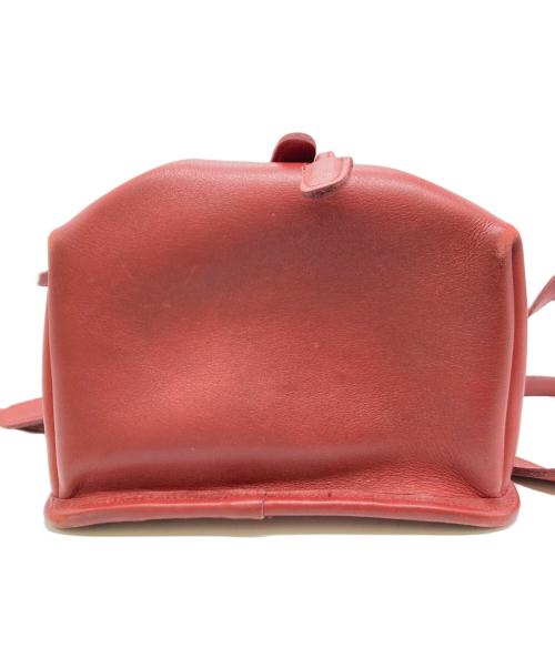 COACH（コーチ）COACH (コーチ) OLD COACH /レザーリュック/9960 レッドの古着・服飾アイテム