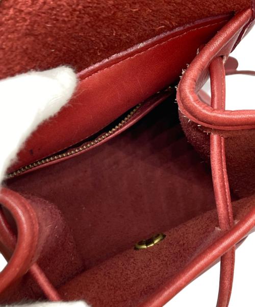 COACH（コーチ）COACH (コーチ) OLD COACH /レザーリュック/9960 レッドの古着・服飾アイテム